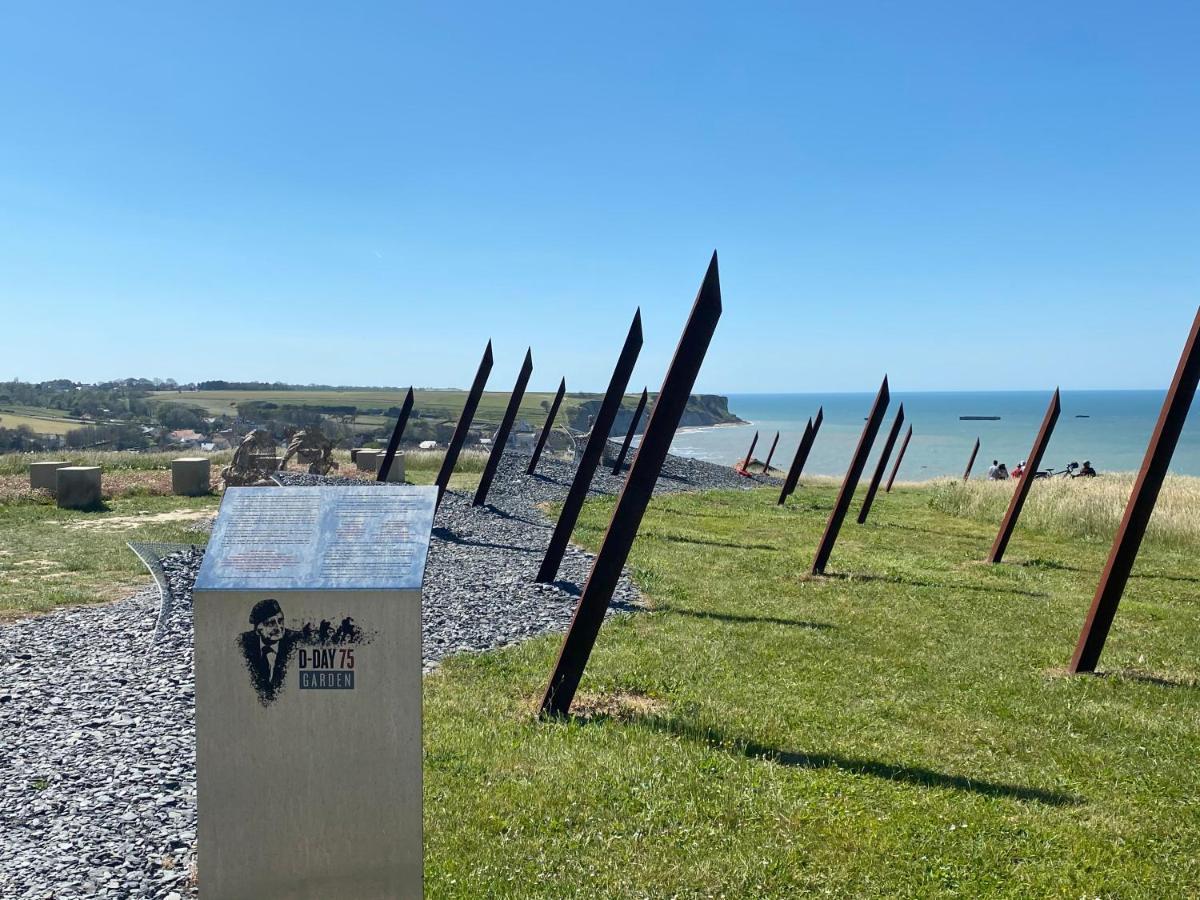 La Lumineuz Au Coeur Des Plages Du Debarquement Creully sur Seulles Exteriör bild